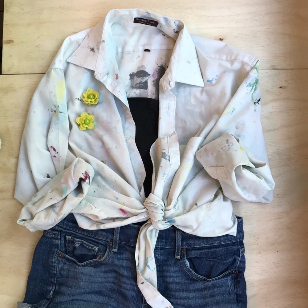 VINTAGE “Jeremy” Painter’s Shirt